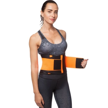 Пояс для коррекции фигуры Extreme Power Belt 6606-1 размер S-M 23x105 см оранжевый