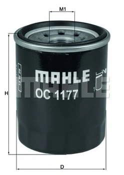 Фільтр масла Knecht OC1177 MAHLE (OC1177)