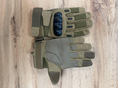 Тактичні перчатки з пальцями Gloves FF 2 койот L