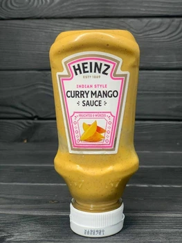 Манговый соус Heinz Curry Mango пряный 225г