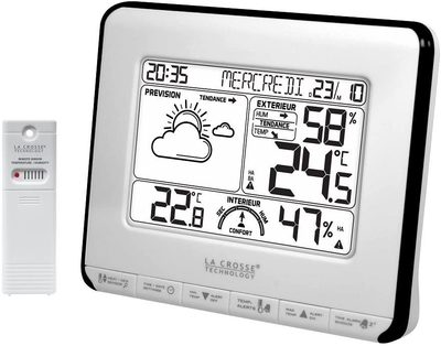Метеостанция La Crosse WS6818 White/Black