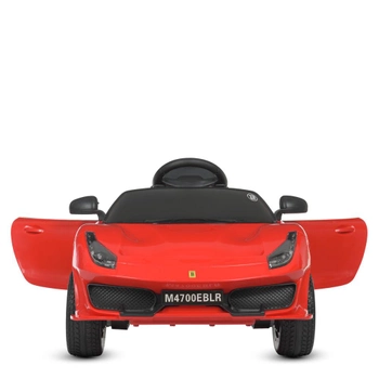 Машина детский электромобиль суперкар Ferrari(Феррари) Bambi M 4700EBLR (Красный)