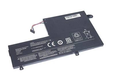 Аккумуляторная батарея для ноутбука Lenovo L14M3P21-3S1P U41-70 11.1V Black 4050mAh OEM