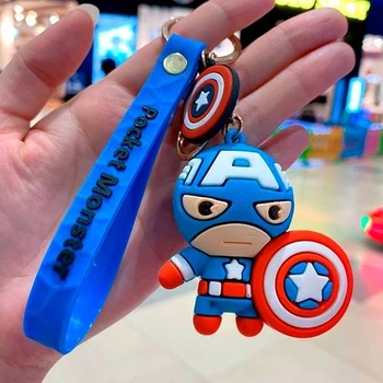 Брелок Капитан Америка Captain America Keychain в подарочной упаковке