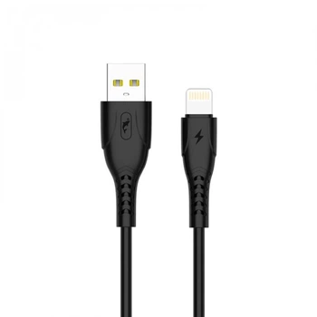 Кабель SkyDolphin S08L USB-Lightning M/M 1 м, 3,5 А(DL_CAEEFE8C86A3)