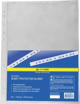 Файл для документов, А4+, Buromax, 100 шт., BM.3800