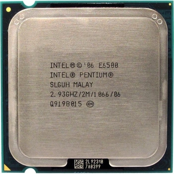 Процессор, Intel Pentium E6500, s775, 2 ядра, 2.93 гГц Б/У