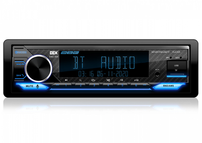 Автомагнітола DEX DAC-300 MP3/1 DIN (180Вт, USB, SD card, Bluetooth)