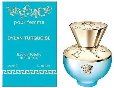 Туалетна вода для жінок Versace Pour Femme Dylan Turquoise 50 мл (8011003858545)