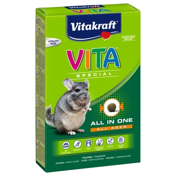 Корм для шиншил Vitakraft VITA Special 600 г - асорті