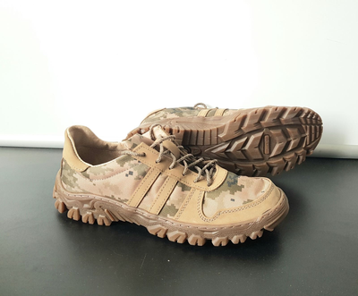 Кросівки літні тактичні, взуття для військових KROK K1, 44 розмір, хакі, 03.44