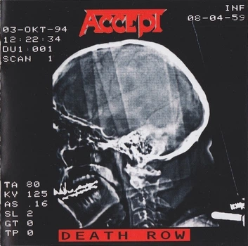 ACCEPT – Death Row (CD, EU)