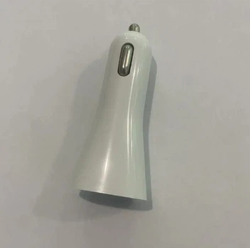 Автомобильное зарядное устройство 2 выхода (long) коробка White