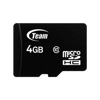 MicroSDHC 4GB Class 10 Team (TUSDH4GCL1002)
