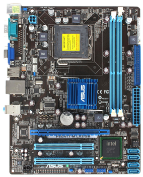 Материнская плата Socket 775 ASUS P5G41T-M LX2/GB ( s775, DDR3, G41, PCI-Ex16 ) Б/У