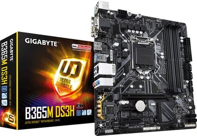Материнская плата Gigabyte B365M DS3H s1151 Intel B365 PCI-Ex16 (B365M DS3H)