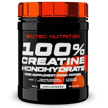 Креатин Scitec Nutrition 100% Creatine Monohydrate (300 грамм)