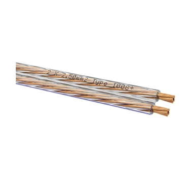 Акустический кабель 2х2,5 мм² Oehlbach Speaker Cable Wire 25 clear