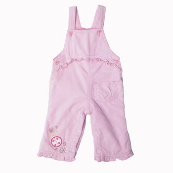 Полукомбинезон вельвет для девочки Hawk Kids COL30147 62 см Розовый
