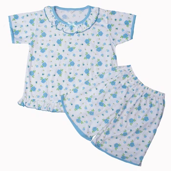 Піжама для дівчинки Hawk Kids 88005 134 см Блакитний
