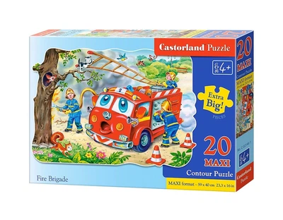 Пазл Castorland Пожарная бригада, Puzzle Maxi