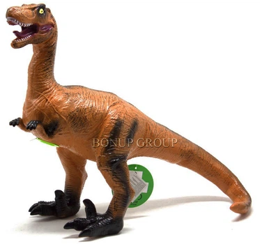 Детская фигурка Динозавр Велоцираптор YG Toys резиновый большой звук 3+ NEW 225120196