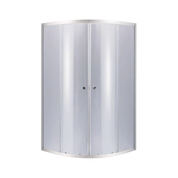 Душова кабіна Lidz Latwa SC90x90.SAT.MID.GR, скло тоноване 4 мм без піддона
