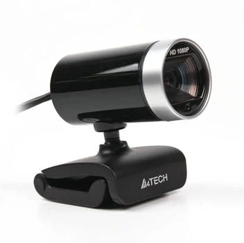 Вебкамера A4Tech PK-910H, Black/Silver, 2 Mp, 1920x1080/30 fps, USB 2.0, микрофон