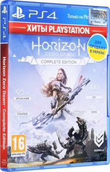 Игра Horizon Zero Dawn. Complete Edition для PS4 (Blu-ray диск, Russian version) Б/У идеальный