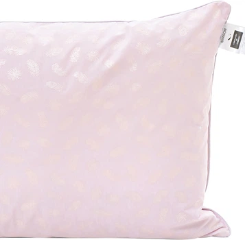 Пухова подушка MirSon №1806 Bio-Pink 90% пух м'яка 50х70 см (2200003011937)