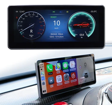 Сенсорный дисплей 8.8" со встроенными функциями CarPlay / Android Auto для Tesla Model 3/Y