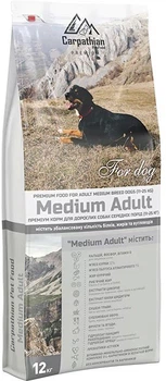 Сухий корм для собак Carpathian Pet Food Medium Adult