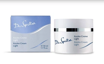 Легкий заспокоюючий крем для чутливої шкіри з азуленом / AZULEN CREAM LIGHT / Dr. Spiller