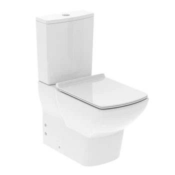 Унитаз напольный DiMarco Moretta 64,5х34,5х78 см с сидением Slim Soft Close (DM2A002WH)
