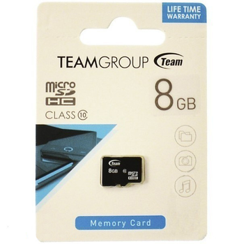 Карта памяти Team Group microSDHC 8 Gb class 10 (05297)