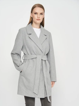 Пальто H&M 44 сірий 28019870950
