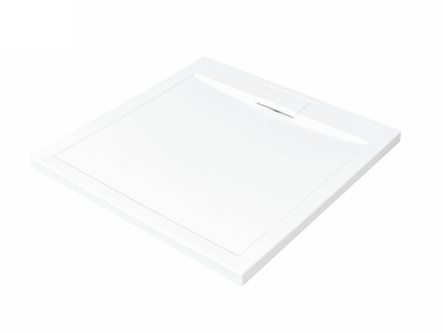 Душовий піддон акриловий, квадратний Besco Axim Ultraslim 90x90 см (BAX-90-KW)