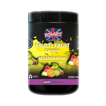 Маска регенерирующая RONNEY MULTI FRUIT COMPLEX для сухих и повреждённых волос 1000 мл ( 5060589154759 )