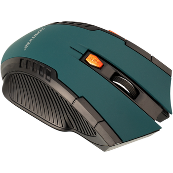 Беспроводная мышка Zornwee A30, Black / Green