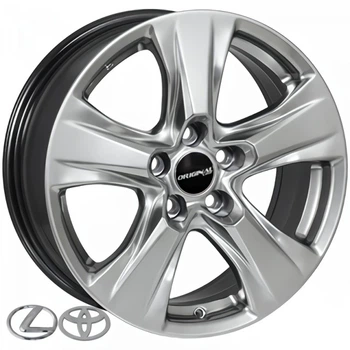 Литые диски Replica Lexus (BK-Y0112) R17 W7 PCD5x114.3 ET35 DIA60.1 (HB)