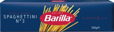 Макароны Barilla Spaghettini №3 спагеттини 500 г (8076800195033_116246)