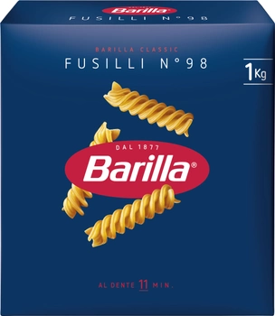 Упаковка макарон Barilla Fusilli №98 фузилли 500 г х 4 шт (8076802085981_5004)