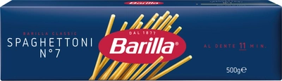 Упаковка макарон Barilla Spaghettoni №7 паста Спагеттони 500 г х 4 шт (8076808150072_5004)