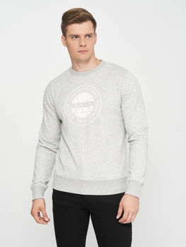 Світшот GANT Op1 Bastad C-Neck 2046036 Light Grey Melange XL