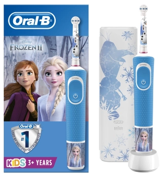 Электрическая зубная щетка ORAL-B BRAUN Stage Power/D100 Frozen Gift Limited Edition (4210201310327_4210201309987)