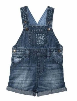 Комбінезони шортиками синій lupilu 74cм 6-9months