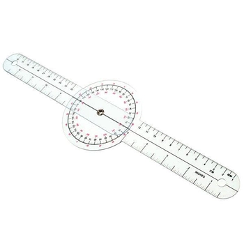 Гоніометр лінійка для вимірювання рухливості суглобів Kronos 320 мм 360° (mpm_00316)