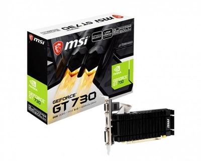 Відеокарта GeForce GT 730 2GB DDR3 MSI (N730K-2GD3H/LPV1)