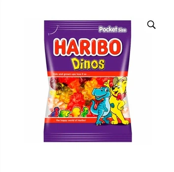 Конфеты жевательные Haribo Dinos Динозавры 100 г