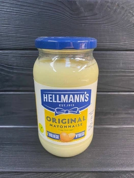 Майонез Hellmann's Original с Омега-3 на яйцах свободного выгула 405мл